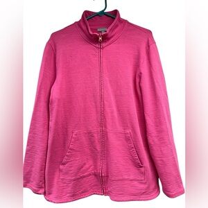 T by Talbots Women's Full Zip Sweatshirt. Size XL